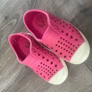 Native Kids Bright Pink Shoes